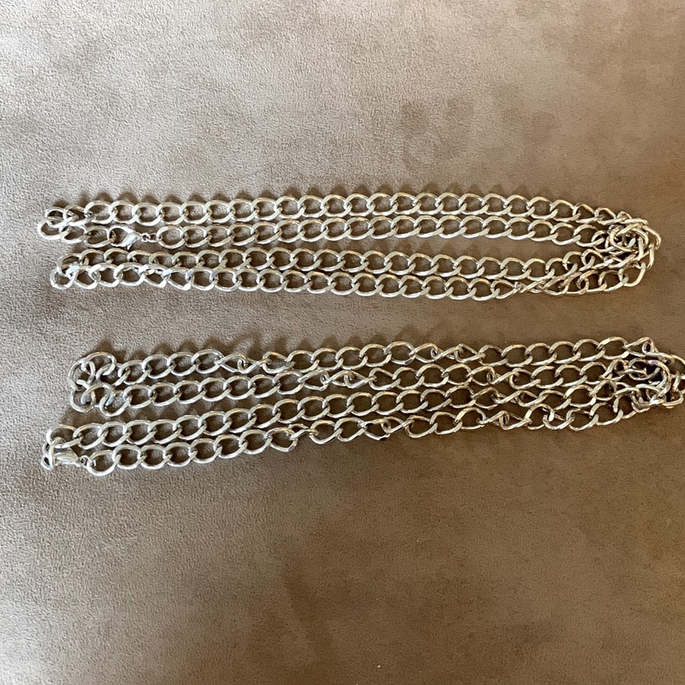 Two 41” long wallet chains